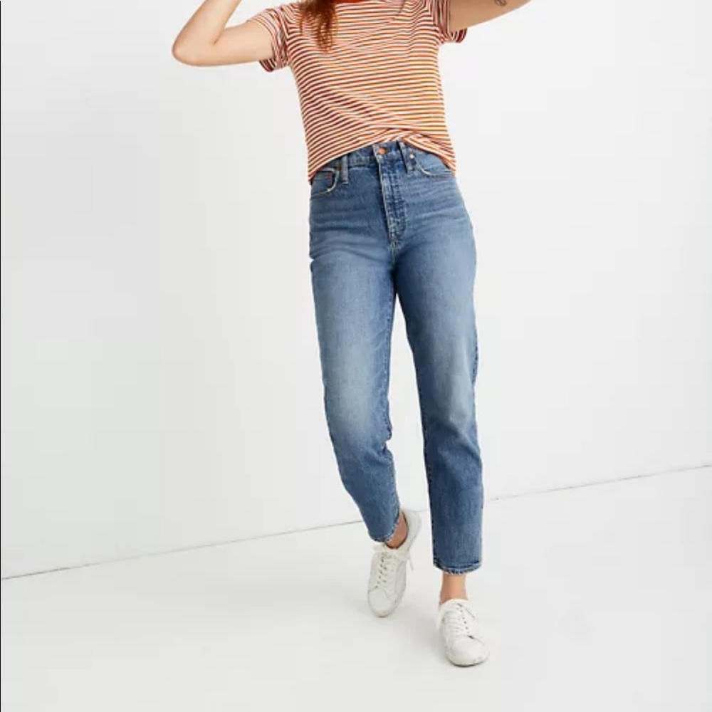 Madewell Classic Straight Jean in Peralta Wash